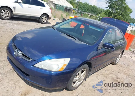 2003 Honda Accord 2.4 Ex из США, поврежденный, VIN JHMCM56683C035851